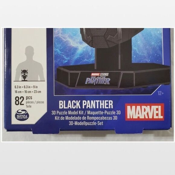 New Marvel Disney 4D Build Black Panther 3D Puzzle Kit - Picture 5 of 15